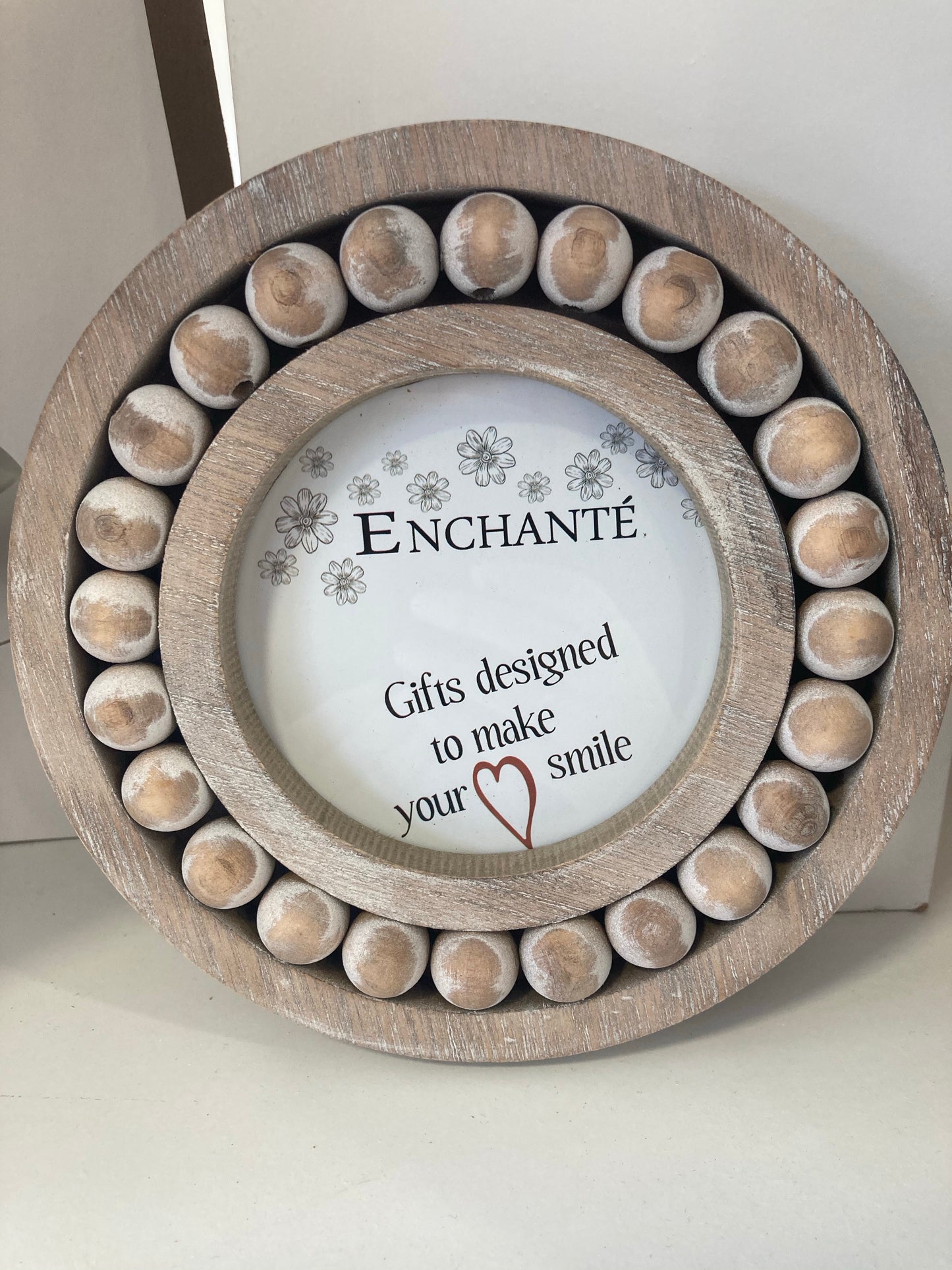 Picture Frame - Beaded circle