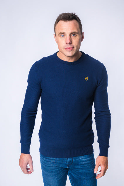 Baptista Royal Blue Knit Jumper