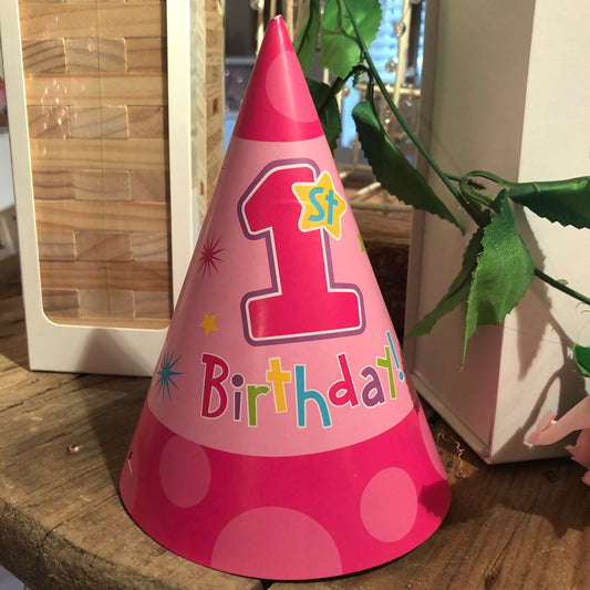 Party Hat - 1st Birthday