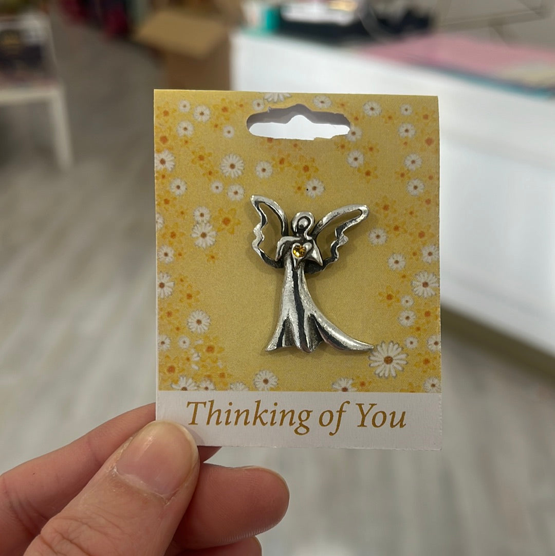 Thinking of you - Angel Pin