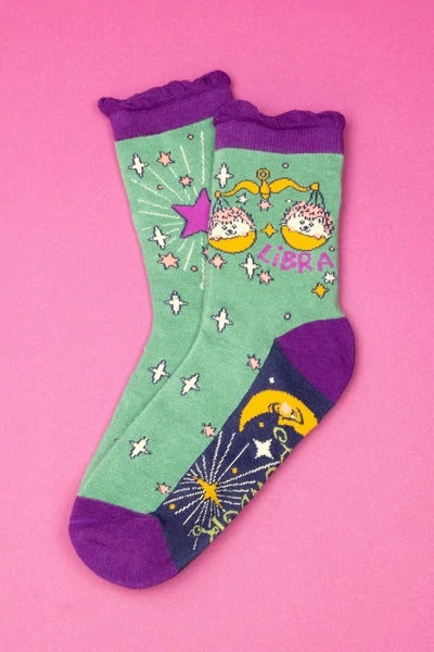 Powder Zodiac Ankle Socks