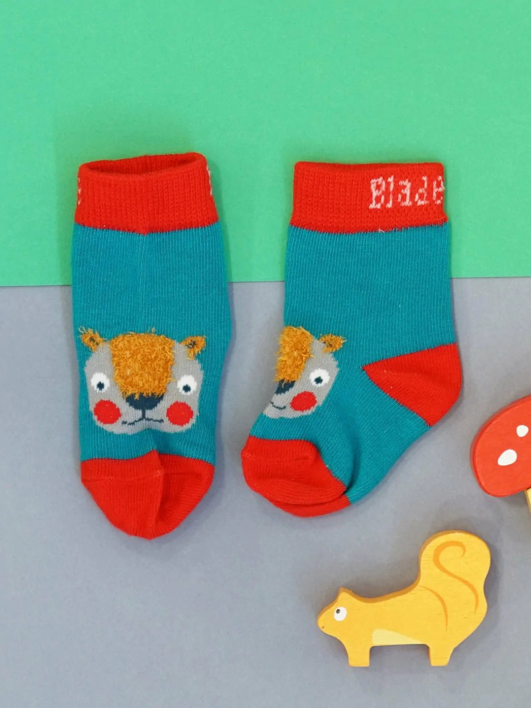 FLUFFY CHIPMUNK SOCK – NORA & KATIE