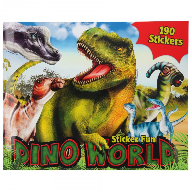Dino World Sticker Fun Book 190 stickers
