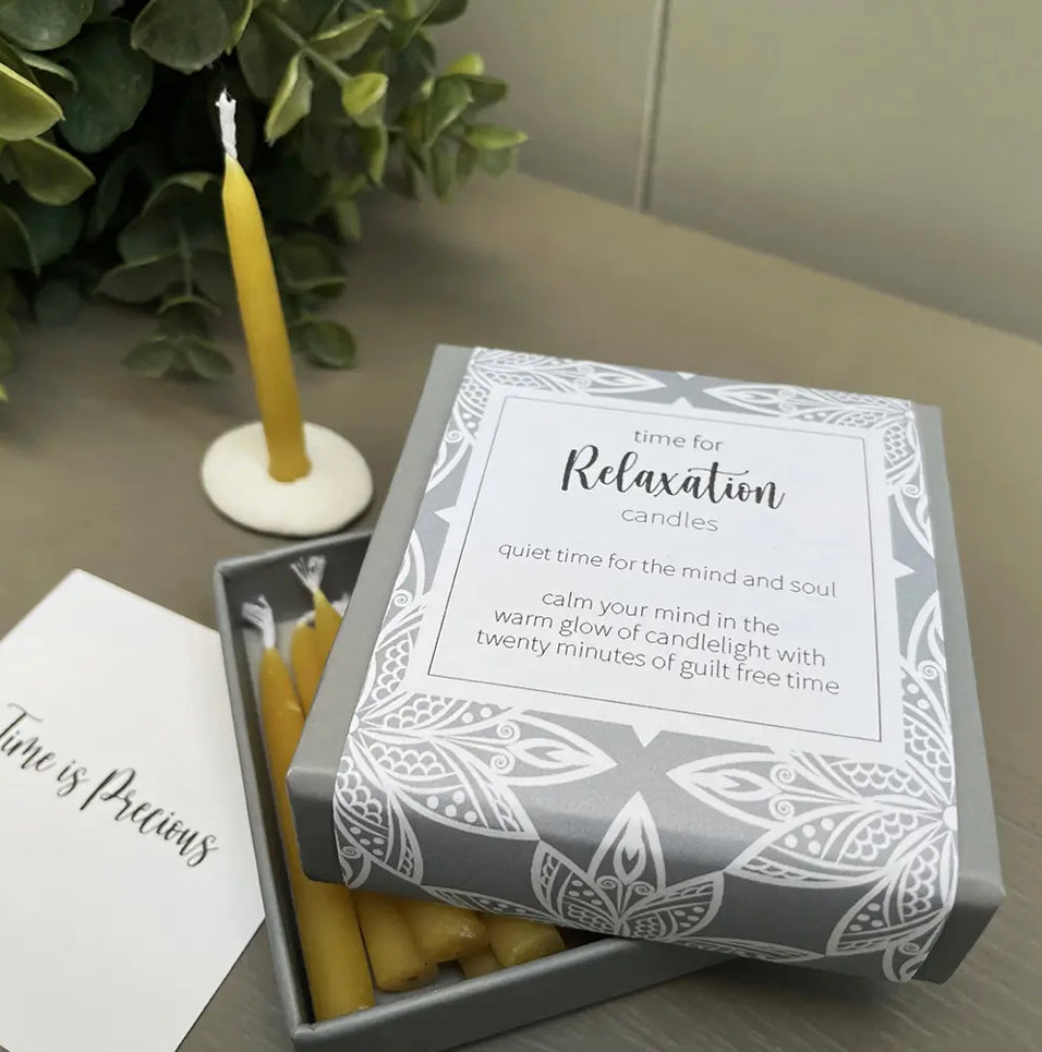 time for Relaxation candles (wrap)