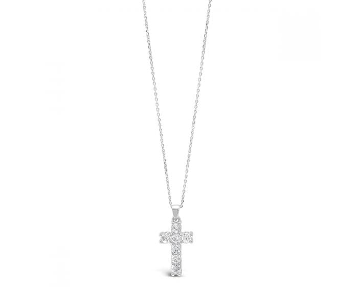Absolute Kids Crystal Cross Necklace HCP227