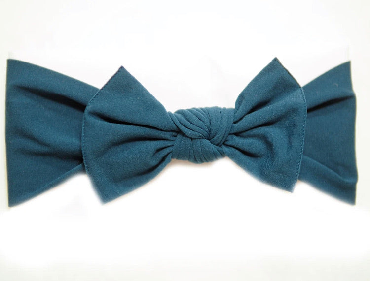 Little Bow Pip - Teal Pippa Bow