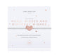 JOMA JEWELLERY A little Hugs Kisses And Birthday Wishes Bracelet 4680