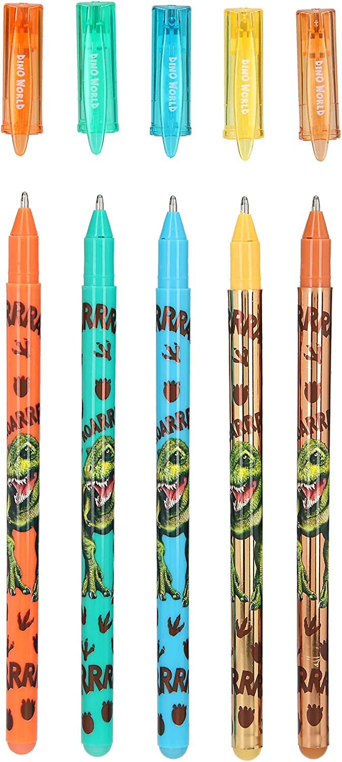 Dino World Glitter Roller Pens - Depesche