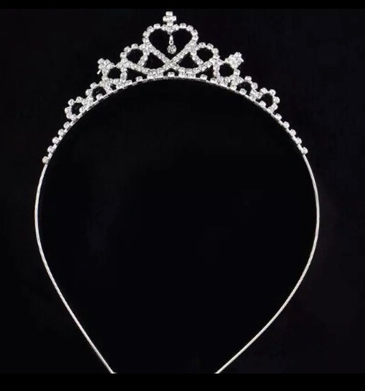 Rhinestone Tiara - Flower Girl