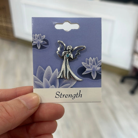 Strength - Angel Pin