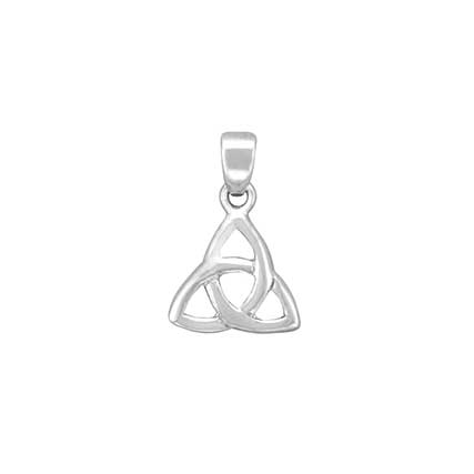 CELTIC TRINITY PENDANT AND CHAIN