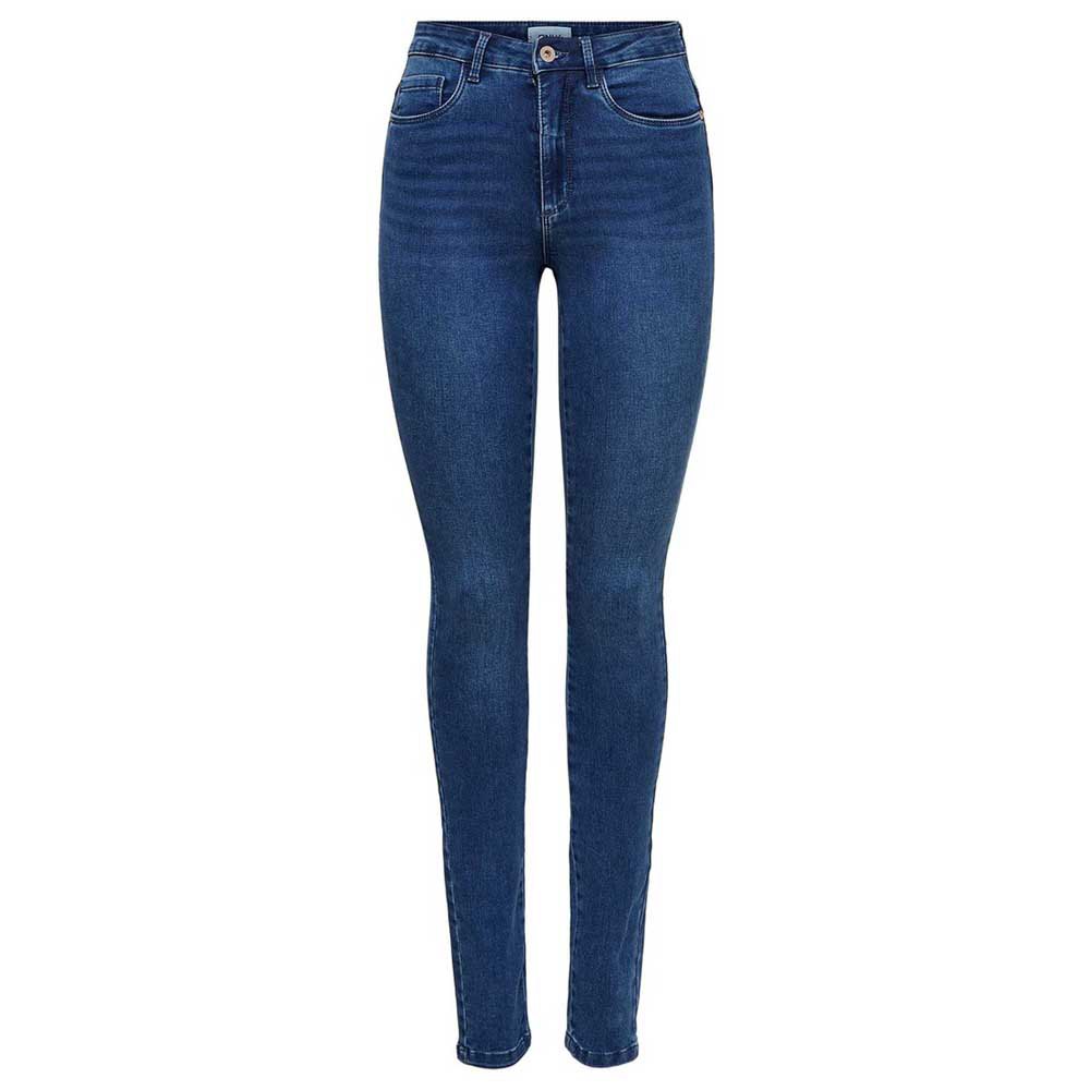 Royal High Waist Skinny Jeans - Medium Blue  PIM504