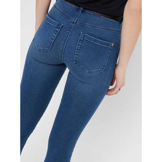 Royal High Waist Skinny Jeans - Medium Blue  PIM504