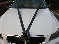 Black Wedding car ribbon