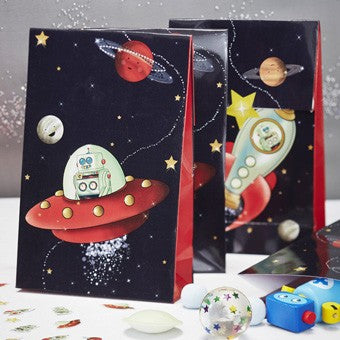 SPACESHIP PARTY BAGS - SPACE ADVENTURE PARTY