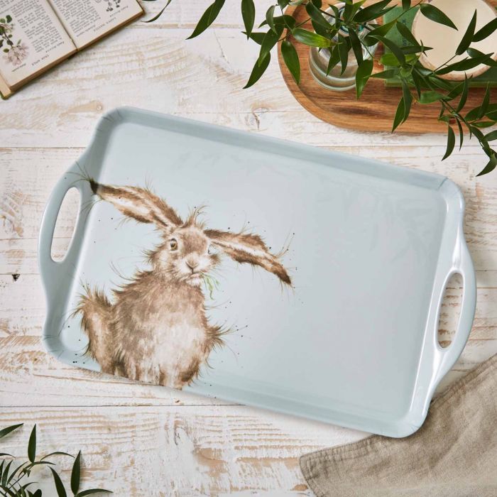 HARE-BRAINED' HARE LARGE TRAY